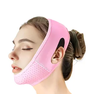 Reusable V Shaped Face Lifting Mask, Breathable Face Lifting Strap, Face Lifting Tool for Women, Facial Skin Care Tool for Daily Use, Face Jawline Shaper