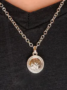 Interchangeable Snap Necklace Starter Set (2 Snaps Included | Silver