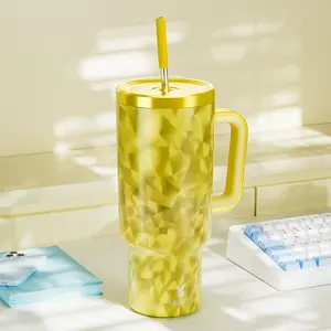 MEOKY Special Edition 40oz Tumbler,Hot Water Mug,Stainless Steel ThermosCup,Keeps Drinks Hot&Cold,Food Safe,Non-Slip Base,EasyClean,Fits Car Cup Holders,Festive Gift,Halloween present