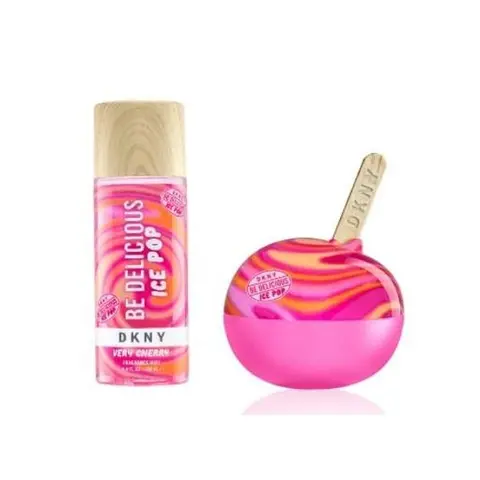 Virtual Bundle: DKNY Be Delicious Very Cherry Bundle – Eau de Parfum for Women 1.7 Fl Oz/50 ml + Fragrance Mist 8.4 Fl Oz/250 ml