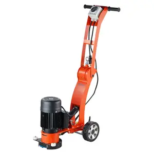 VEVOR Electric Concrete Floor Grinder 7" Walk-Behind Grinder 1.7HP Concrete Floor Polisher, 1300W Grinding Machine, 1720RPM Upgrade Brushless Motor Surfacing Grinder for Granite/Marble/Stones