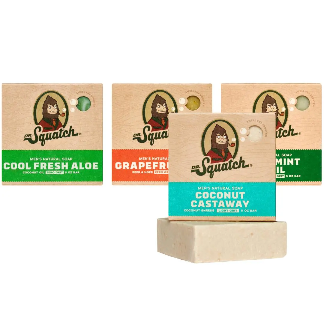 Clean 4-Pack Natural Bar Soap