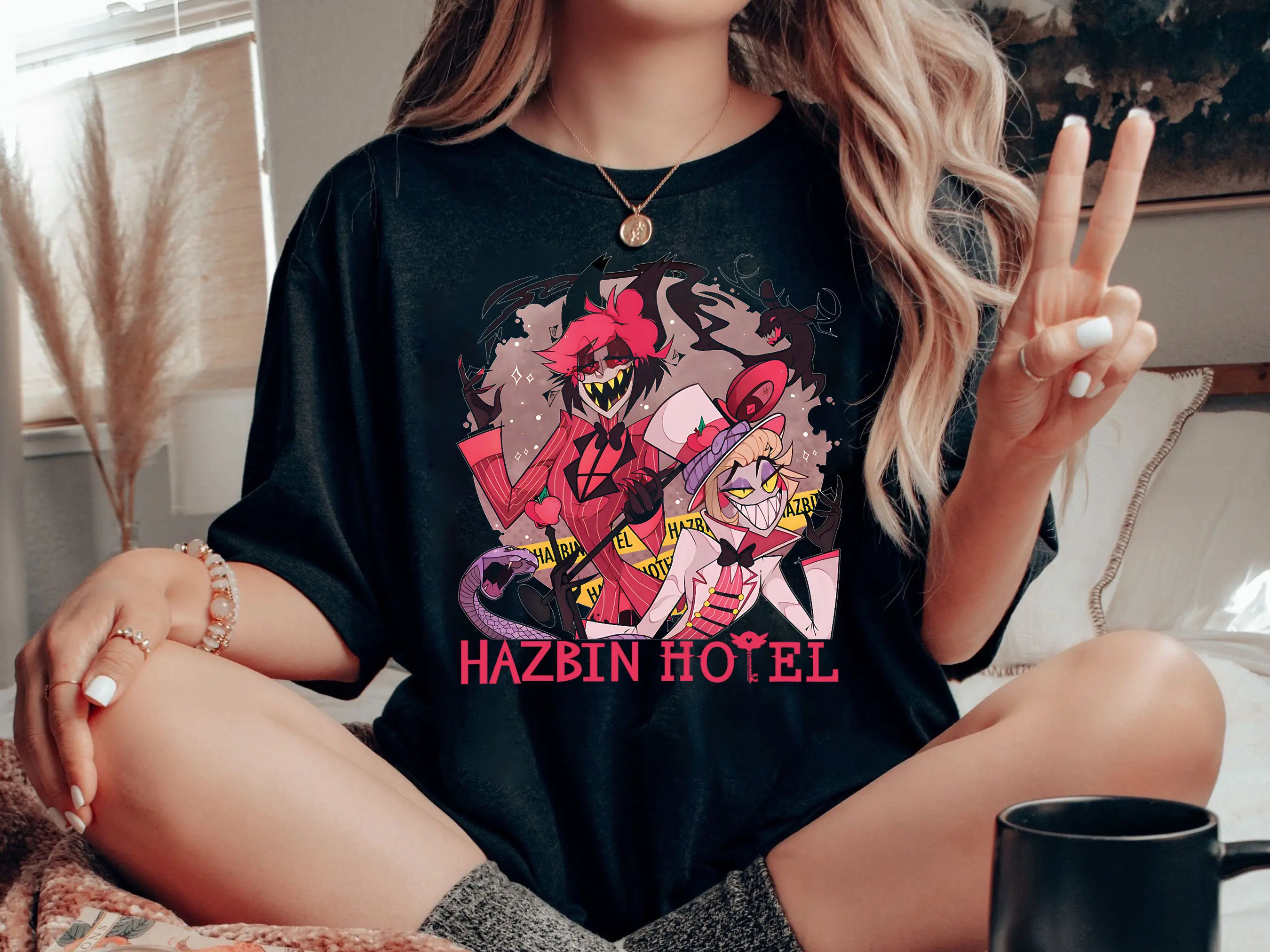 Hazbin Hotel Alastor - Lucifer T-Shirt, Hazbin Hotel Characters Sweatshirts, hazbin hotel alastor Sweaters 1