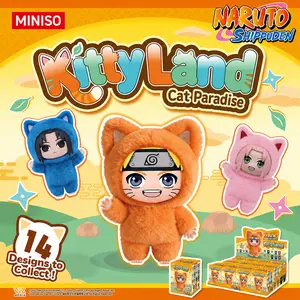 Naruto Shippuden Cat Paradise Series Blind Box Cute Cat-Style Character Figures With Delicate Details Lovely Desktop Ornaments Wonderful Collectibles And Gifts For Anime Fans