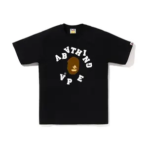 BAPE Broken College Tee (SS23) Black (men) by StockX