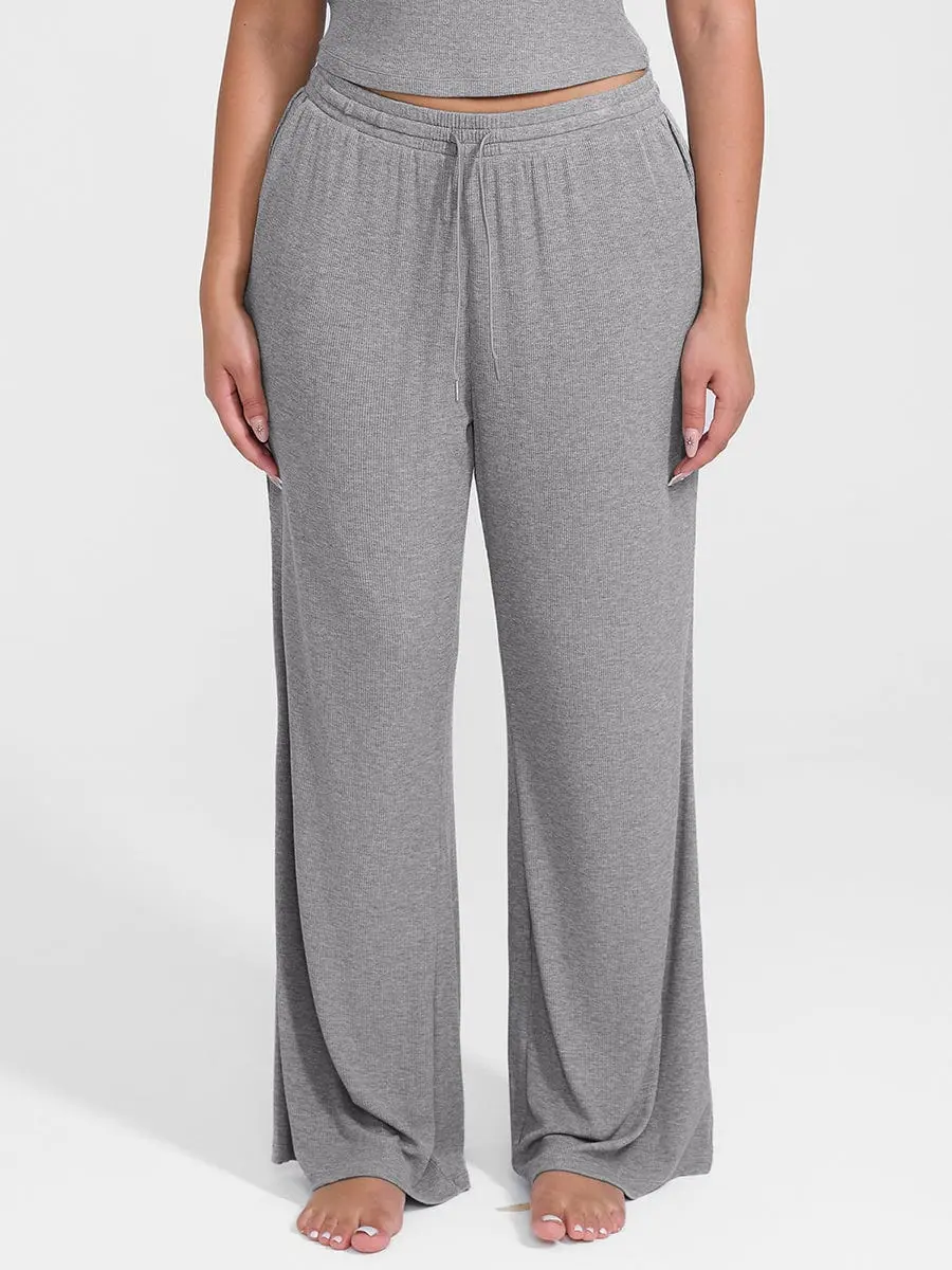 The Modal Lounge Wide-Leg Pants