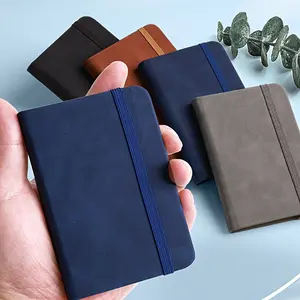Random Color Portable Mini Diary Notebook, 5 Counts/set Pocket Notebook, Stationery Supplies for Home School Office Outdoor