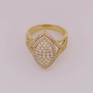 Radiant Marquise Ring - 14k Gold-Plated