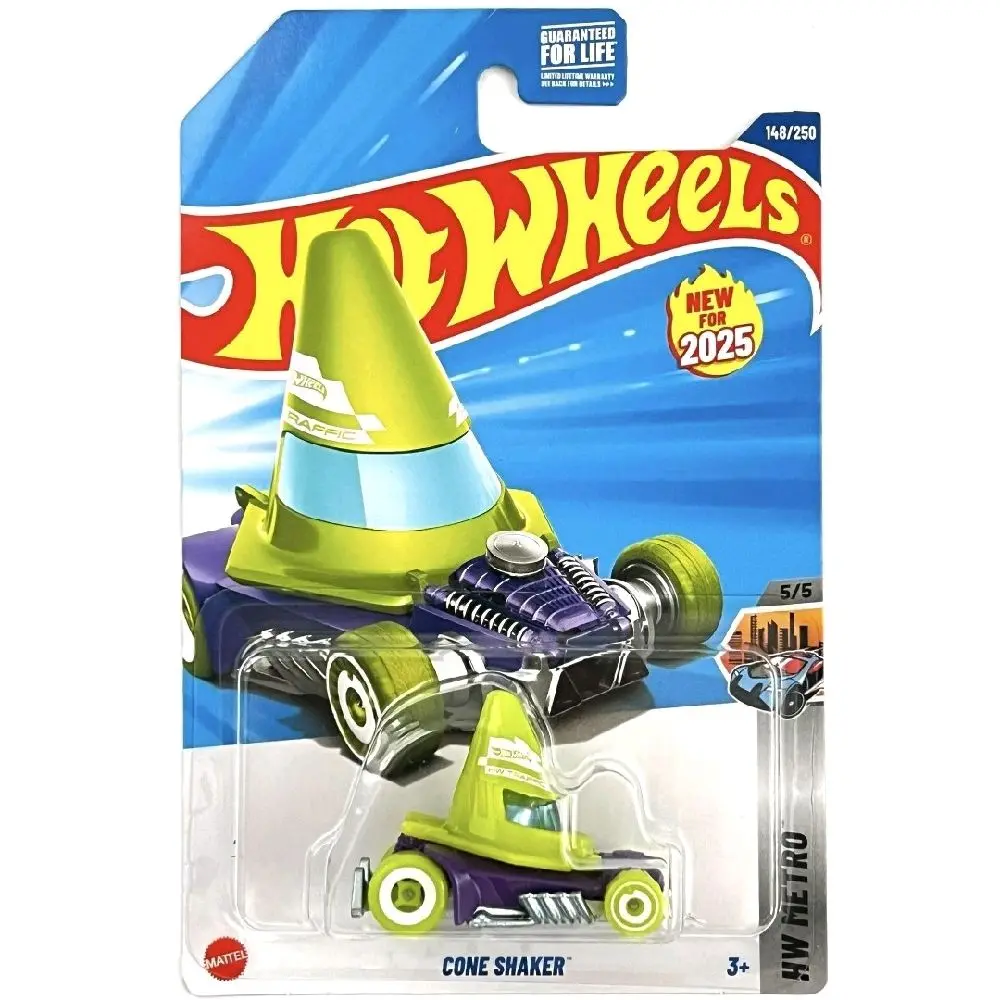 Hot Wheels 2025 HW Metro Cone Shaker Green #148