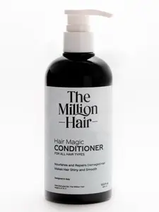 Hair Magic - Conditioner By The Million Hair | Cleansing Flower Scent | Gentle Hydrating Luxury Haircare Blend