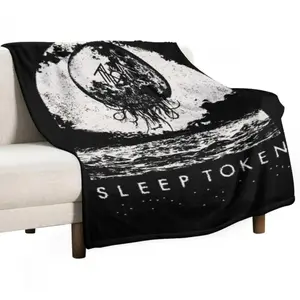 Soft Comfortable Funny Throw Blanket Rutkd Sleep Token Punk Beautifuls Sofas Extra Large S Ands Blankets