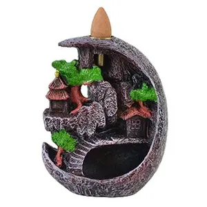 Fairy Garden Backflow Incense Burner, 4.25"