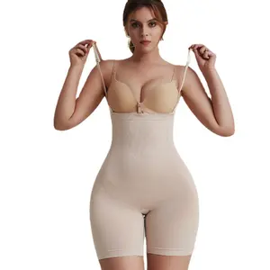 New High Waisted Waist Tightening Pants Suspender One Piece Body Shaping Clothes Waist Tightening Waist Beauty Body Lifting Buttocks Waist Tightening Flat Angle Leggings Cotton Compression Shapewear Sportswear Womenswear Adjustable Casual Casual Wear