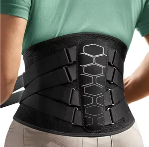Back Brace for Lower Back Pain, Sciatica, Herniated Disc, Scoliosis, Back Support Belt with Soft Pad