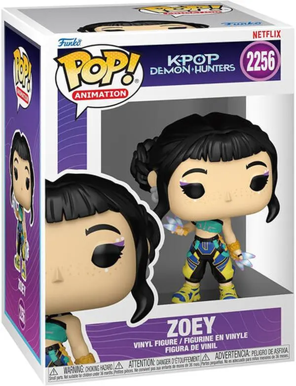 Funko POP! Anime: KPop Demon Hunters - Zoey (KPDH)  [COLLECTIBLES] Vinyl figurine/statue, Collectible