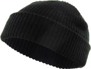 FISHERMAN BEANIE - BLACK