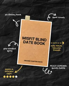 Misfit book - imperfect book Blind Date With a Book- Bookish Gifts, Booktok, Book Bundle Gifts!