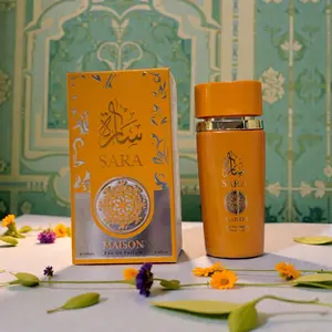 Sarah Maison Eau de Parfum for Women 100ml Amber Vanilla Scent with Fruity & Floral Notes Lavender Pear Coconut Vanilla