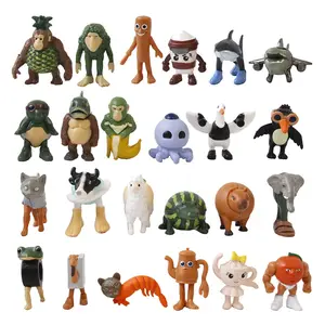 24 Shanhaijing figures, shark dolls, stick men, monkey doll models, desktop ornaments, cross-border new products