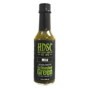 Fire Roasted Green Hot Sauce - The Perfect Sauce for All Things Flavor Garlic