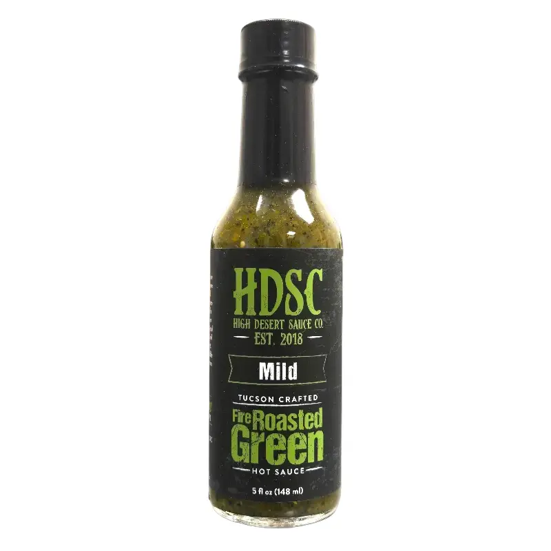 Fire Roasted Green Hot Sauce - The Perfect Sauce for All Things Flavor Garlic