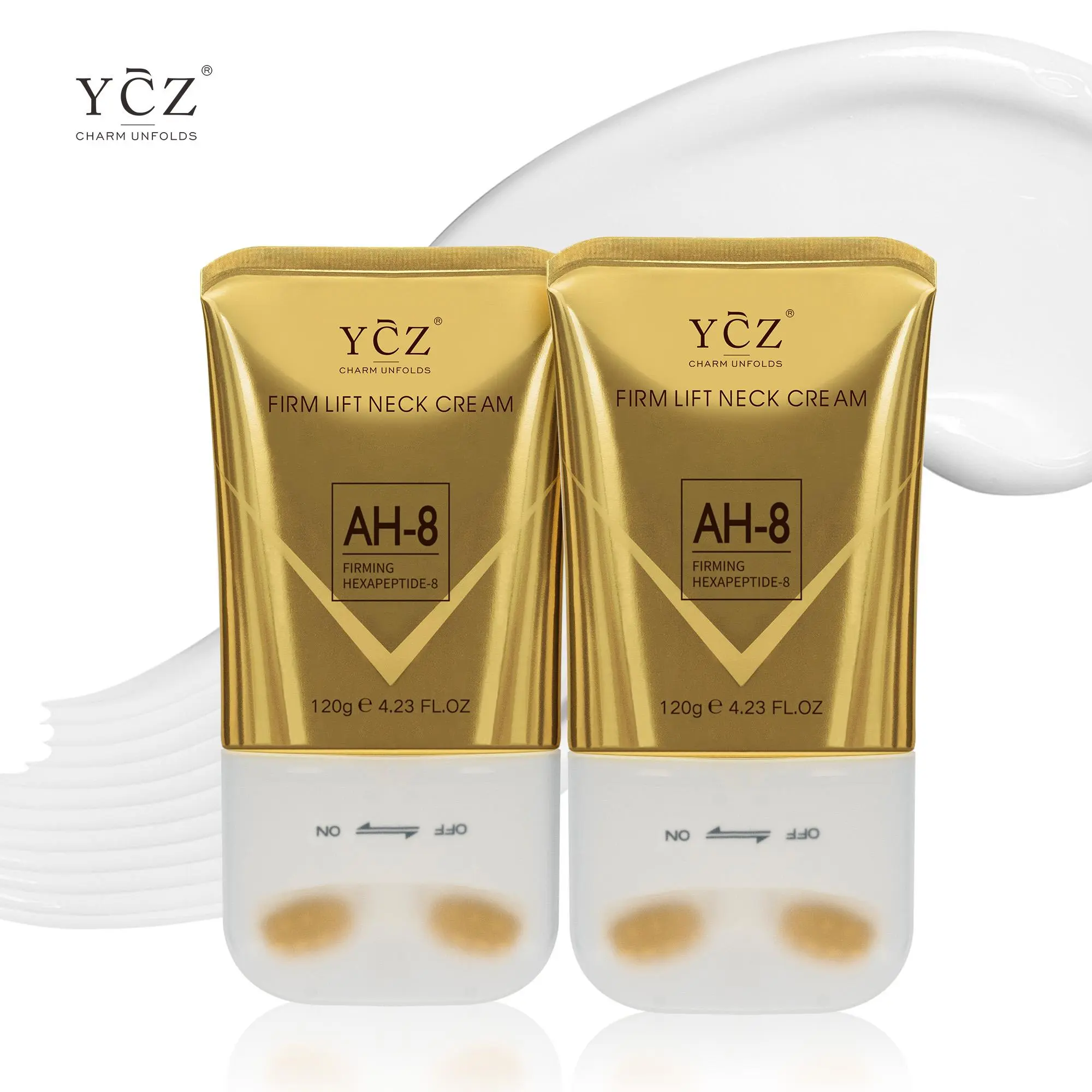YCZ AH-8 Firming Neck Cream - Tighten and Lift Firming Neck Cream