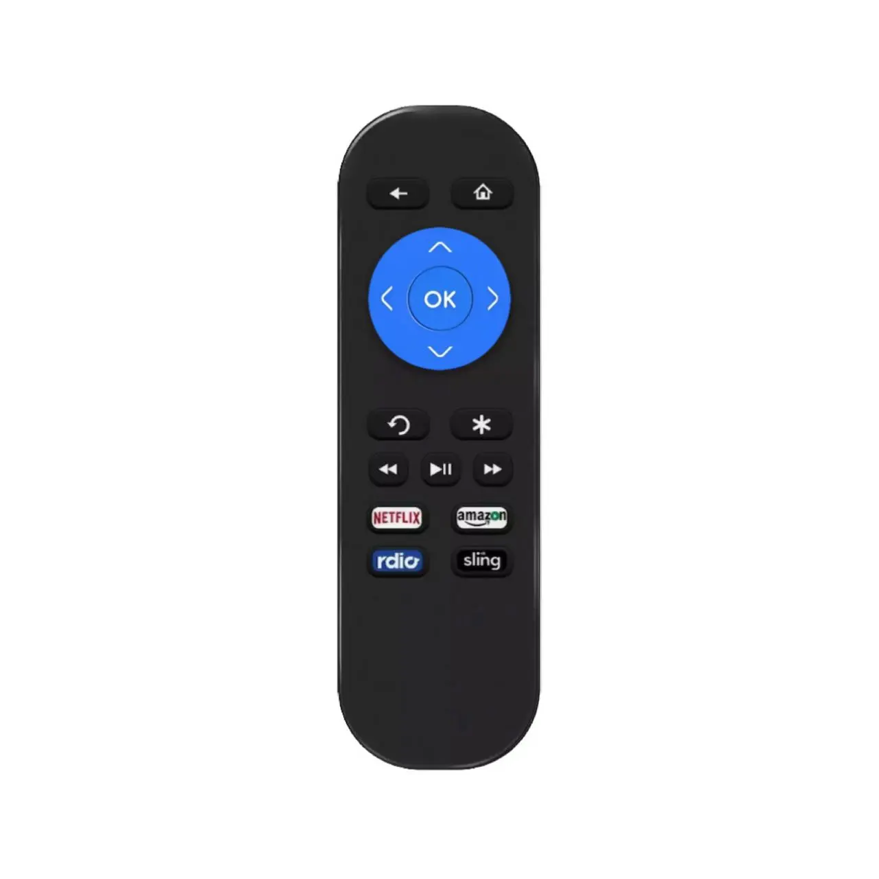 Remote for Roku Streaming Player, Compatible with ONN, Haier, Westinghouse, Hisense, Insignia, JVC, LG, Sharp, TCL