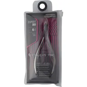 Staleks Pro Cuticle Nippers EXPERT Full Jaw - 80|6mm (NE-80-6)
