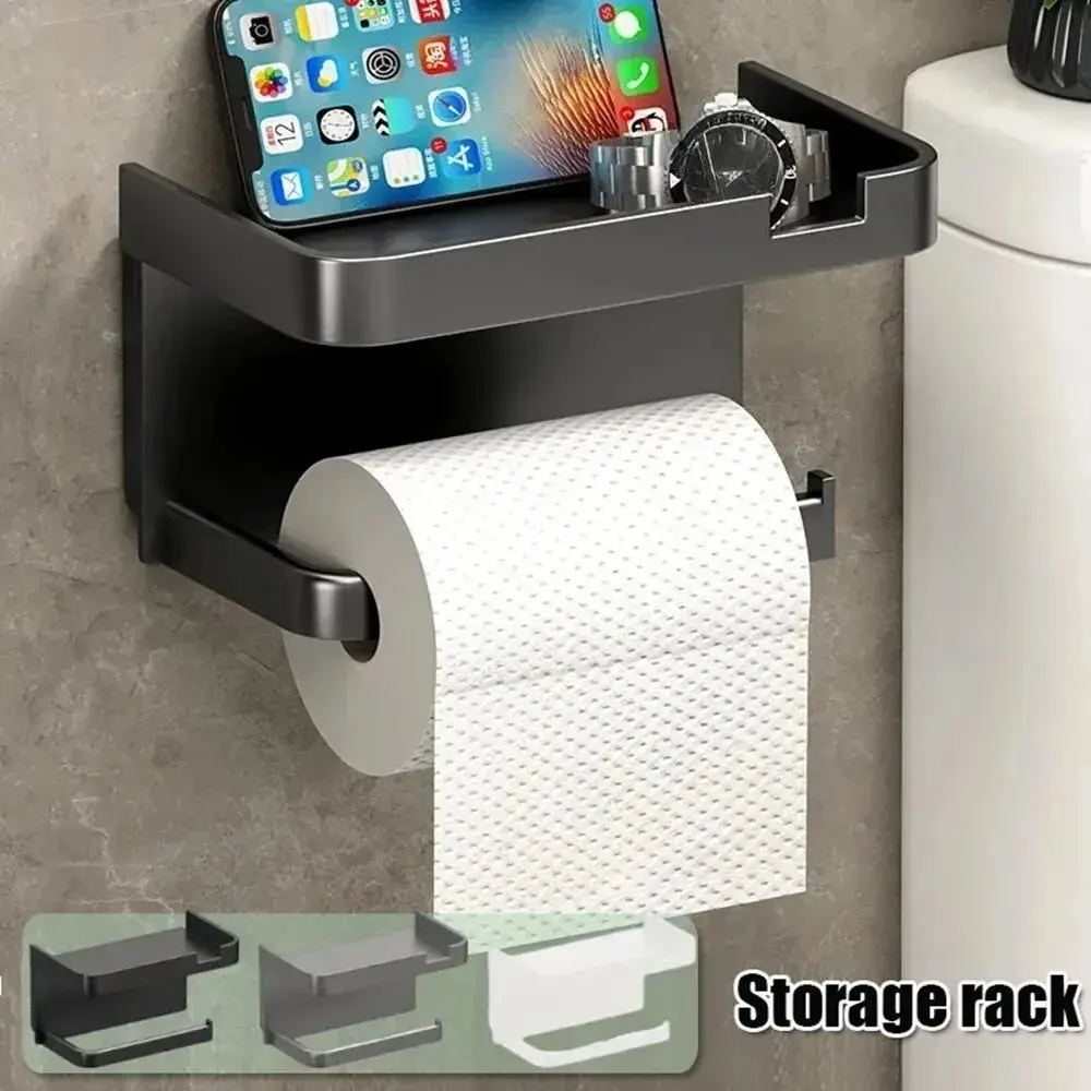 Bestselling Bathroom Toilet Paper Holder, Roll Paper Dispenser Rack, Tissue Dispenser, Storage Organizer for Home, Hand Wash Room, Bathroom Necessities, Convenient Placement