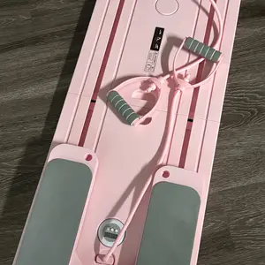 FEIERDUN Multi-functional Pilates Board,Ab & Core Strength Workout Equipment,Foldable Home Pilates Reformer,300LBS Capacity for Full Body Workout #SpringStatements