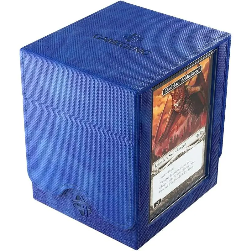 Gamegenic Squire Plus 100+ XL Convertible Deck Box (Blue)