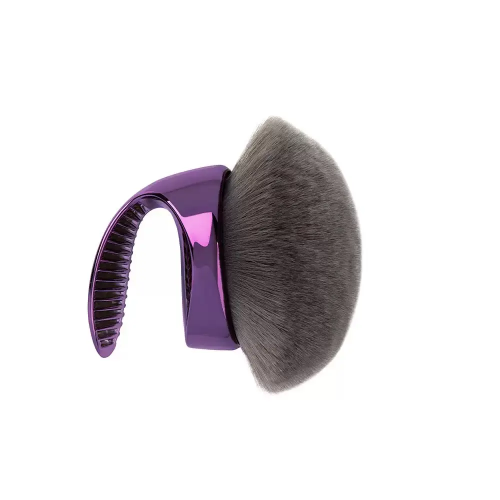 Extra Large Body Kabuki Makeup Brush, Personal Wide Round Head Self Tan Blending Brush for Leg Makeup Bronzer Self Tanner Application Beauty Face Body Brush