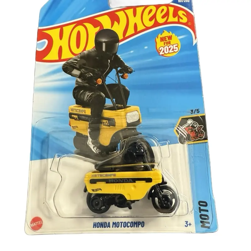 Hot Wheels Honda Motocompo 2025 Collectible Model Car Racing Classic Toys Gift for Fans