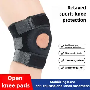 Adjustable Velcro Sport Knee Pads Summer Skipping Rope Running Open Knee Pads Tennis Meniscus Protection Gear