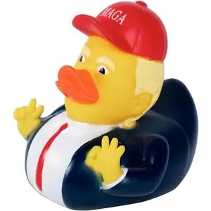 Donald Trump Rubber Duck Make America Great Again Jeep Car Decoration Funny Party Gift