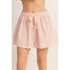 Offline Striped Shorts - Pink