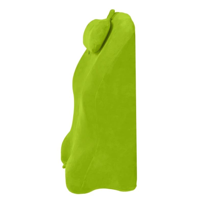 Overseas Stock Ergonomic Spinal Posture Support & Multi-Functional Bed Pillow Green