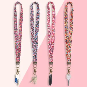 Sprinkle Lanyard with Keychain - Colorful Design for Keys and Accessories - Perfect for Everyday Use
