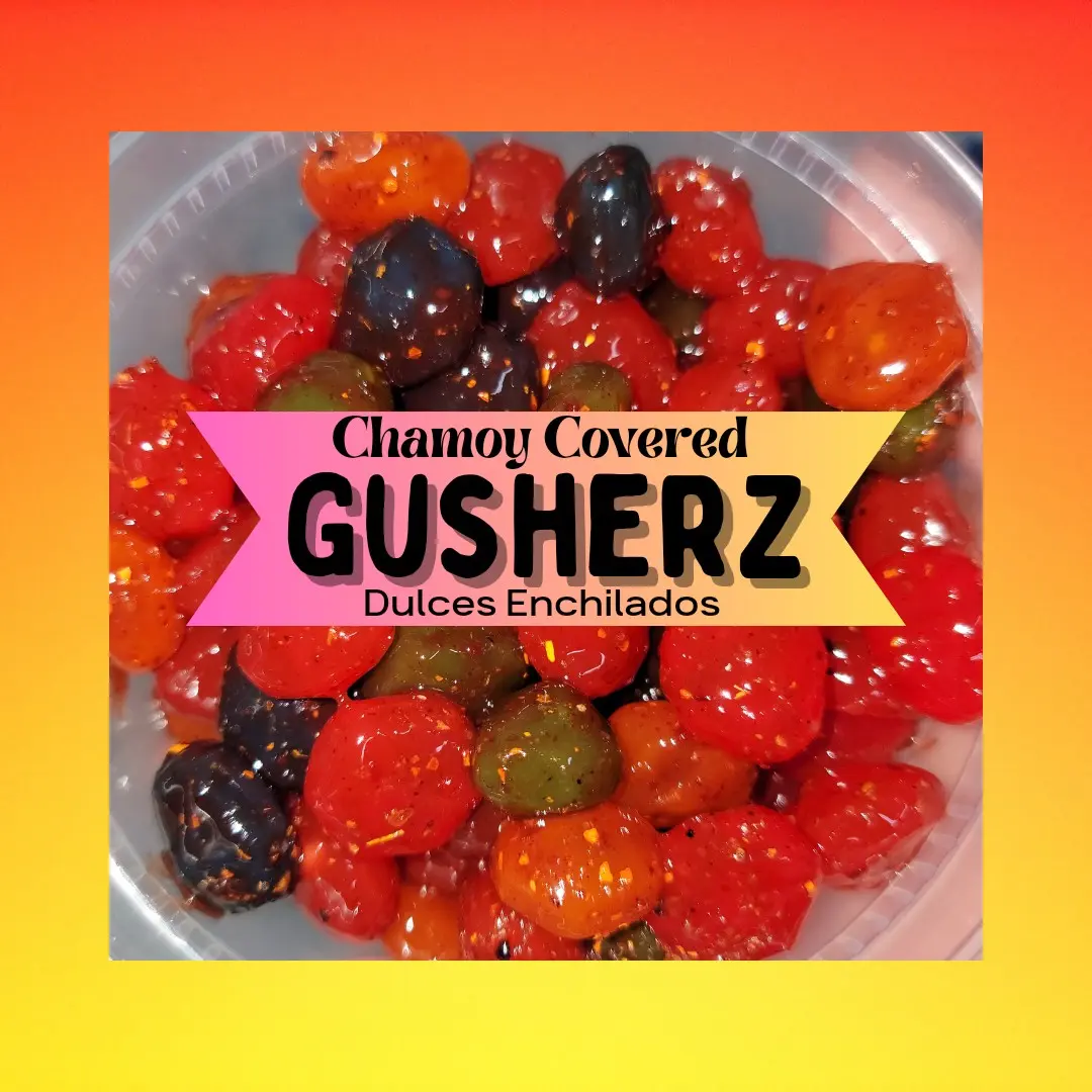 Chamoy Gusherz (8oz) Fruity. Snack. Sweet. Candy. Chamoy. Chamoy Candy.
