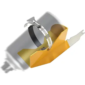 Paint Shaker for Reciprocating Saws Spray Can Paint Mixer Fits 2" to 4" Cans Paint Shaker Machine for Painter Artist Yellow