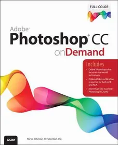 USED-Adobe Photoshop CC on Demand by Steve Johnson (Paperback)