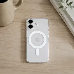 For  iPhone 17 ip17 Air 17promax 16 Pro Max 16 15 14 13 12 11 Case Clear, [Compatible with Magsafe] [Military-Grade Protection] Shockproof Slim Phone Sleeve Cases