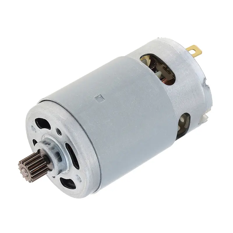 1 x Brushed 21V Metal RS550 Motor - 14 Teeth, 28000 RPM High-Speed Cordless Accessory for 4/6 in Mini Logging Saw Chainsaw (Automotive & Motorcycle Motorcycle Accessories Component), 1 X Brushed Motor