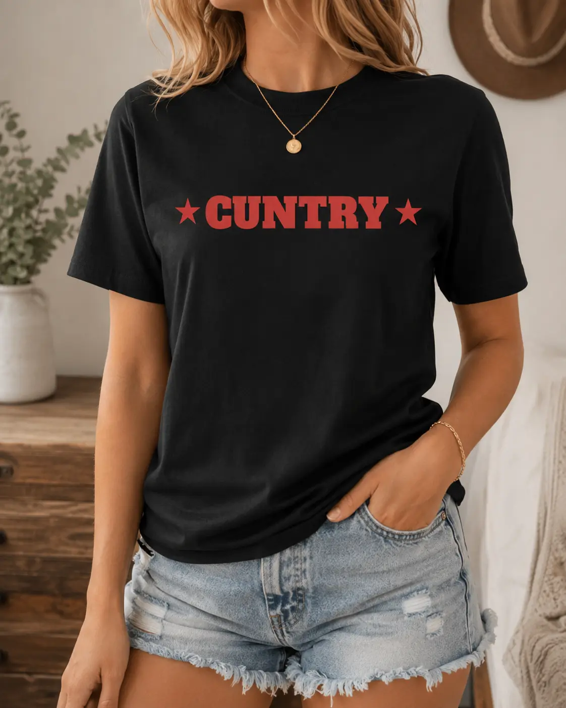 Cuntry Comfort Colors Shirt, Country Shirt, Country Gift, Western Shirt, Women's Rodeo Shirt, Cowgirl Shirt