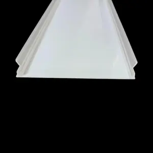 F-0901: LED Light Channel Diffuser | Length: 48" | Width: 5-1/4" | Height:15/16" | White |Packs