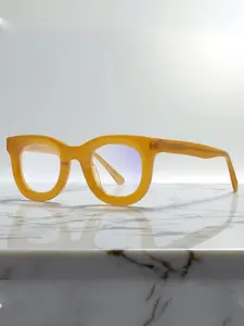 Fytoo Fashion Full Frame Oval Glasses, Suitable for Computer/gaming-TV/mobile, Unisex, Versatile Usage, Perfect Accessory for Any