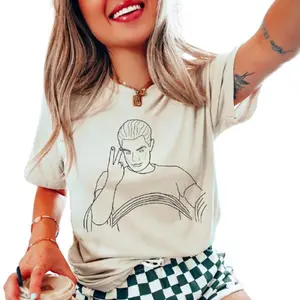 Buffy The Vampire Slayer Spike Quote Crewneck Tee - Unisex Fit, Hush Minimalist Tshirt