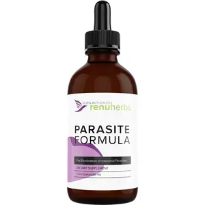 Renu Herbs Parasite Cleanse Formula - Plant-Based Herbal Blend for Digestive Health & Balance - Supports Natural Wellness with Black Walnut Hull, Wormwood, Cloves, Neem Leaf & Pau d’Arco