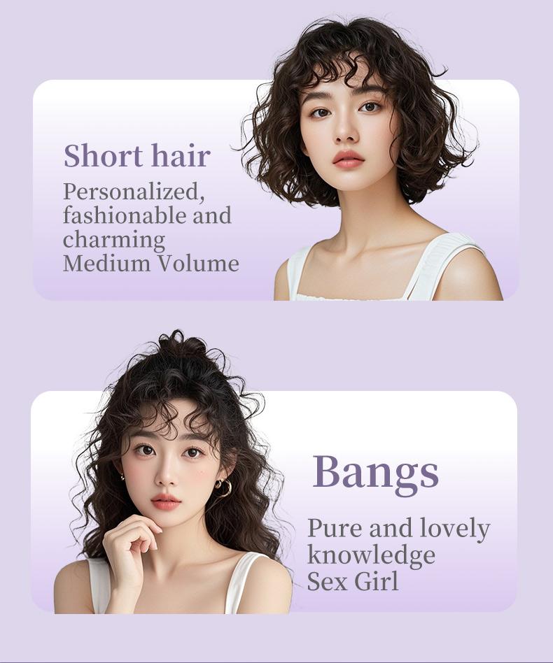 9mm curling iron for wool-like tight curls, mini hair curler, dorm-friendly hair styling tool