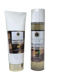 TINA TONER HYDRATING VITAMIN C FACE TONER AND CLEANSER COMBO